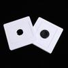 1Pcs 86Type Wall Blank Panel With Outlet Hole Decorative Cover Cable Socket With Rubber Pad Cable Organizer Storage Accessories