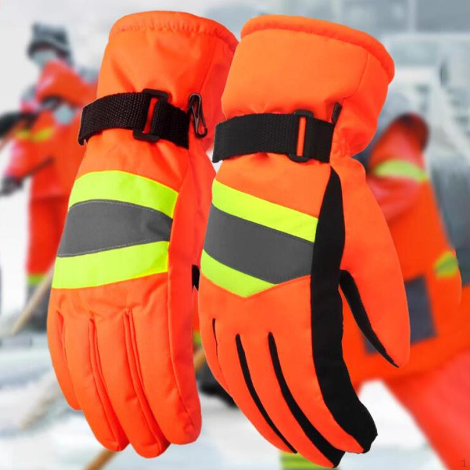 

Зимние рабочие перчатки Защита труда Утепленные с подкладкой Холодильное хранение Сверхпрочные Светоотражающие