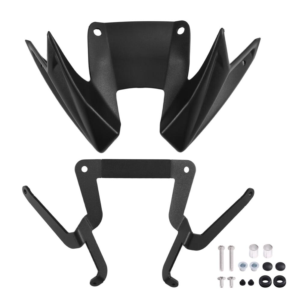 A28G-For Honda CB500 Hornet CB 500 2024 2025 Front Motorcycle Wing Spoiler Downforce Aerodynamic Fairing Winglets
