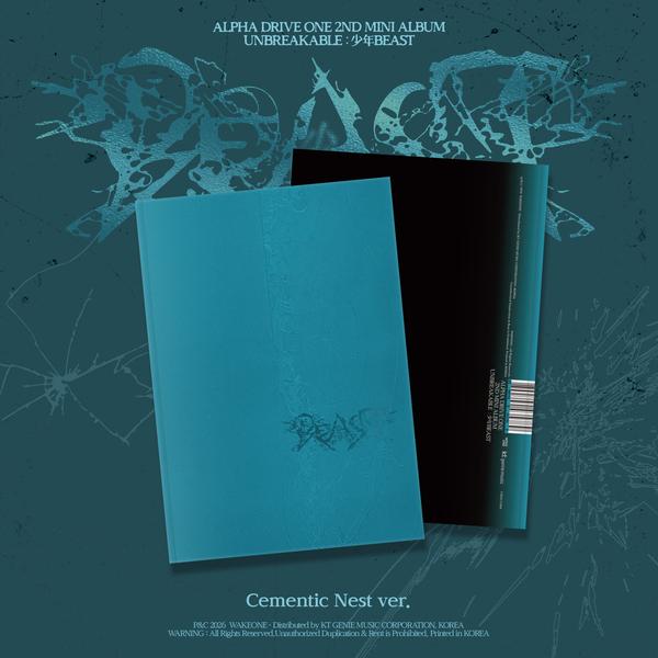 [Pre-order] ALPHA DRIVE ONE [UNBREAKABLE] BEAST_Cementic Nest ver. + Free Gift
