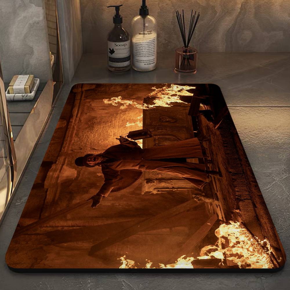 Horror Movie N-Nosferatu Hallway Carpet Washable Non-Slip Living Room Sofa Chairs Area Mat Kitchen Doormat Area Rug