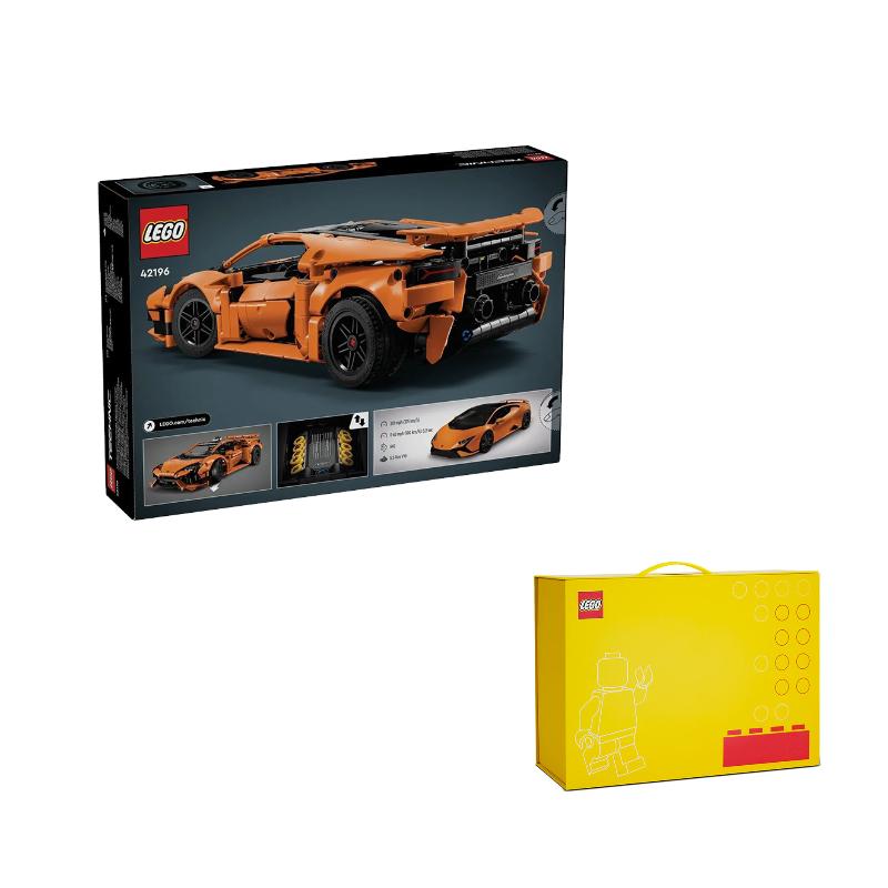 LEGO Technology Mechanical Orange Lamborghini Huracán Tecnica 806pcs 42196