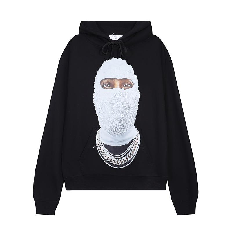 GLYDE Худи с принтом Мужская свободная толстовка с капюшоном S