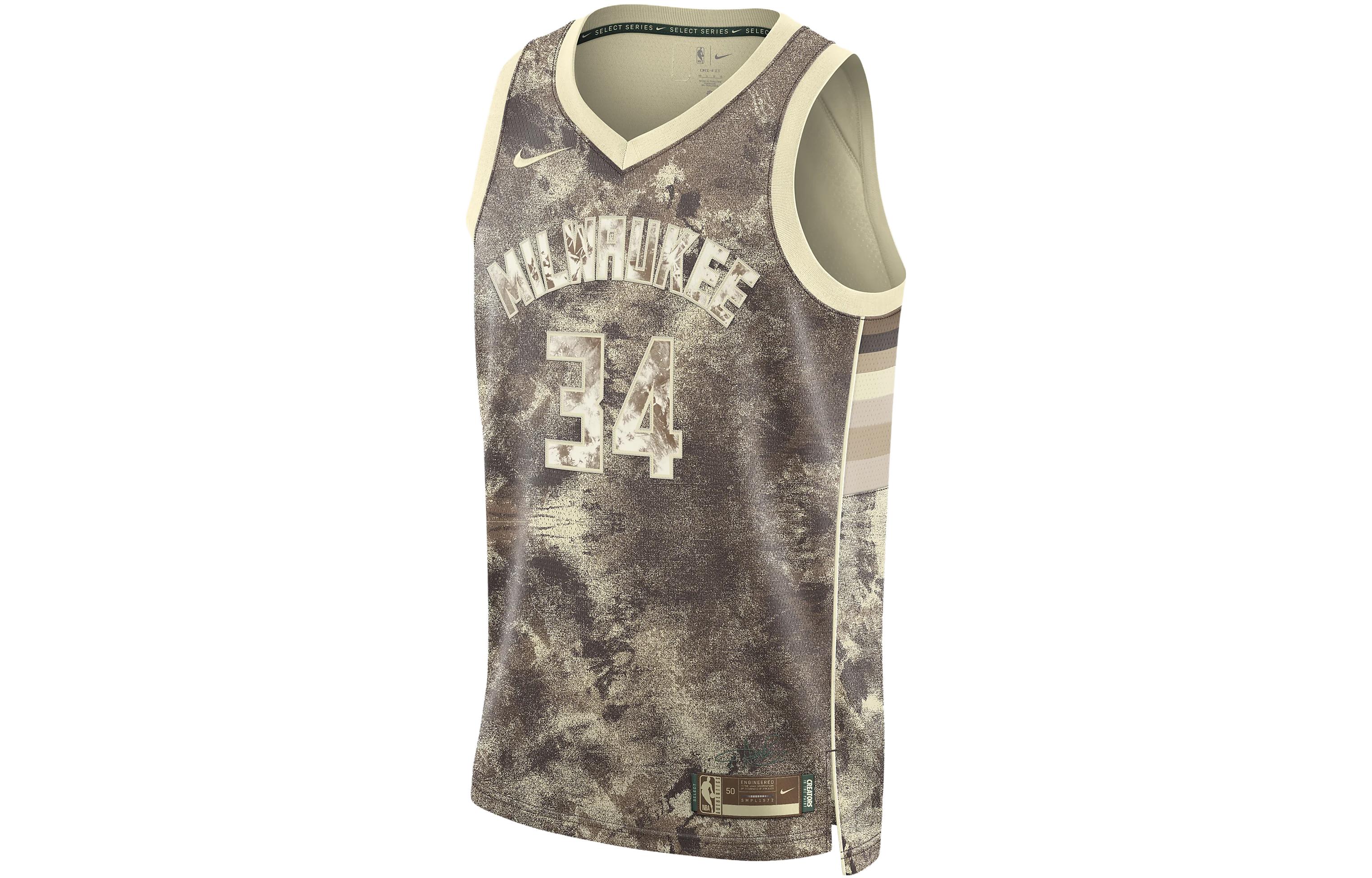 

Nike Nba Antetokounmpo Milwaukee Dri Fit Jersey FD4095-280 S