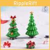 Charming Resin Christmas Tree Ornament For Miniature Garden And Dollhouse Decor