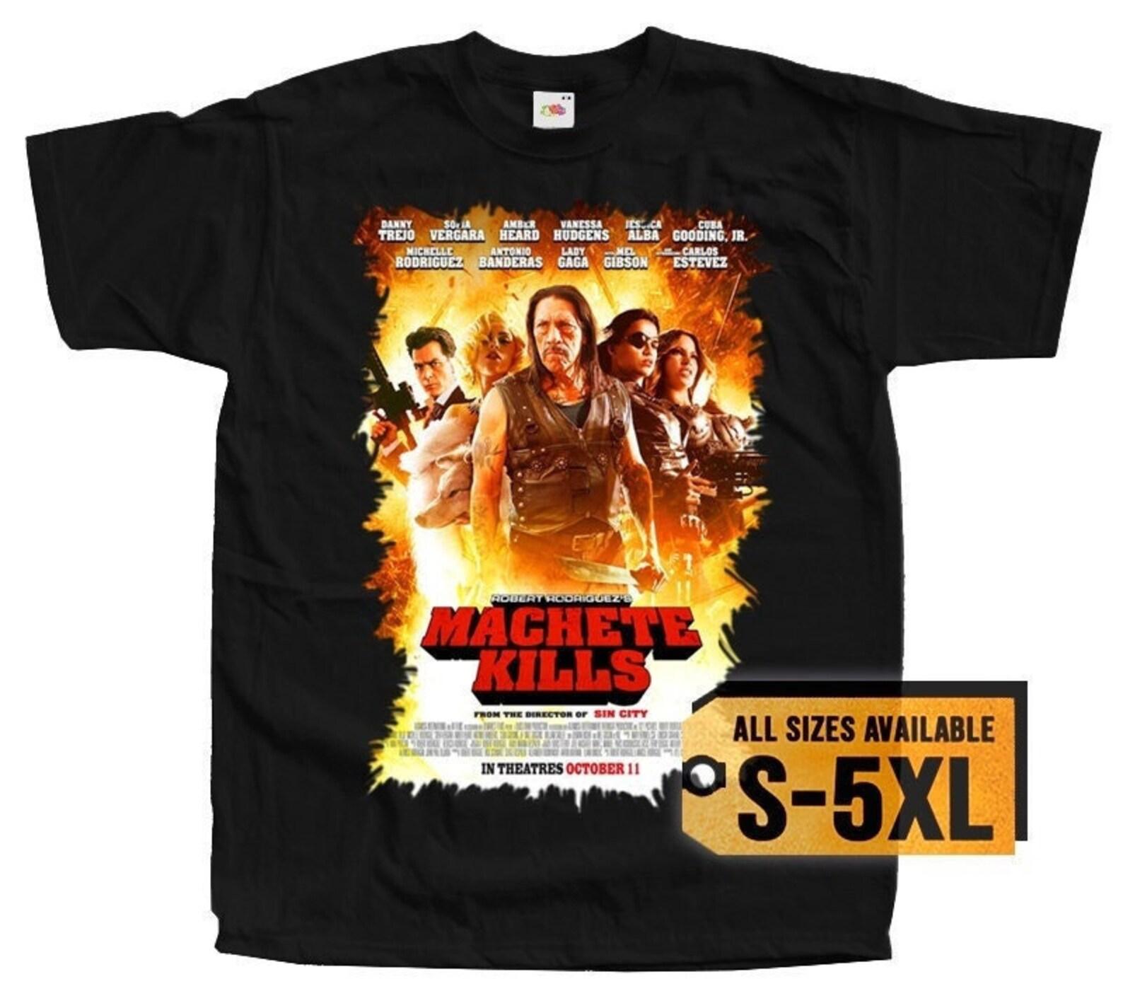 Machete Kills V12 Poster Men T-Shirt all sizes S-5XL L