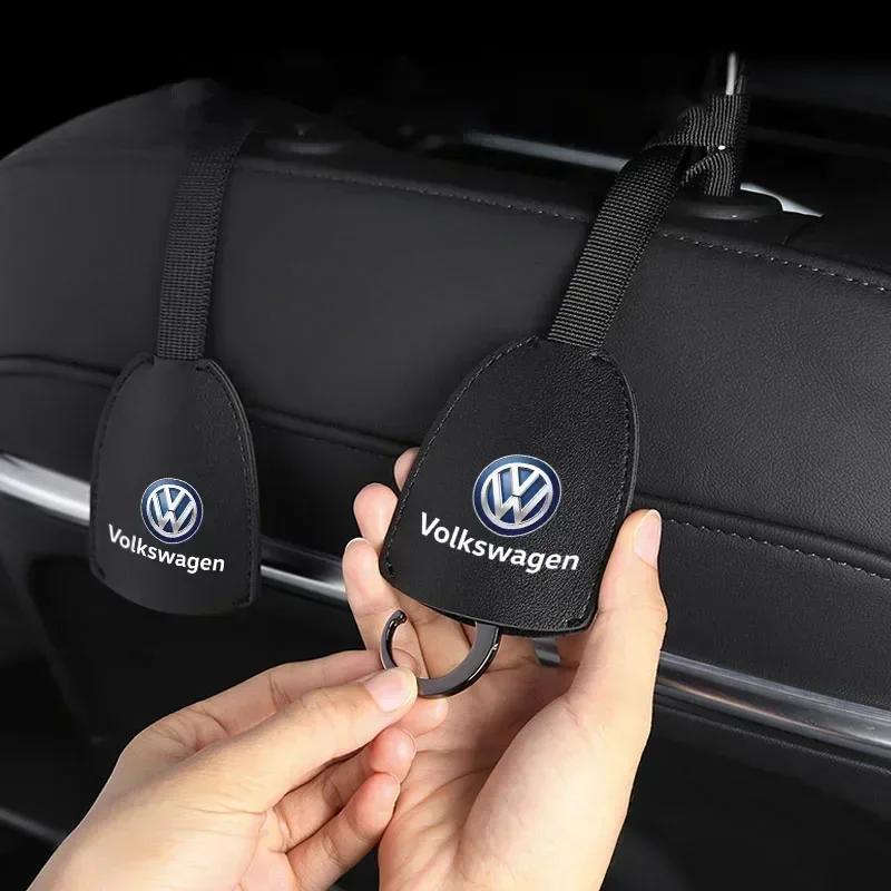 For VOLKSWAGEN VW 2025 Hot Portable Multifunction Car Seat Headrest Hook Multi-Function For Volkswagen Tharu R Polo T5 GTI Tigua