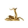 Golden Deer Wine Rack, European Resin, Handicraft Home Wine Cabinet, Animal Decorative Ornaments.