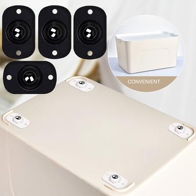 4PCS självhäftande multifunktionellt universalhjul