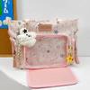 New Y2K Cute Star Comic Ita Bag Women's Fashion Shoulder Bags Lolita Girl Transparent Tote Bag DIY Display Crossbody Bag Handbag