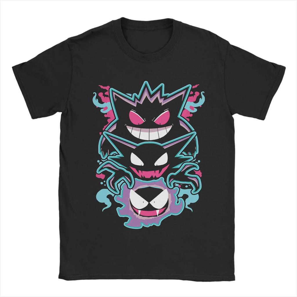 Pokemon Tshirt Mens Pure Cotton Casual Tshirt Round Neck Tshirt Short Sleeve Clothing Summer Sports Casual Short Sleeve Top