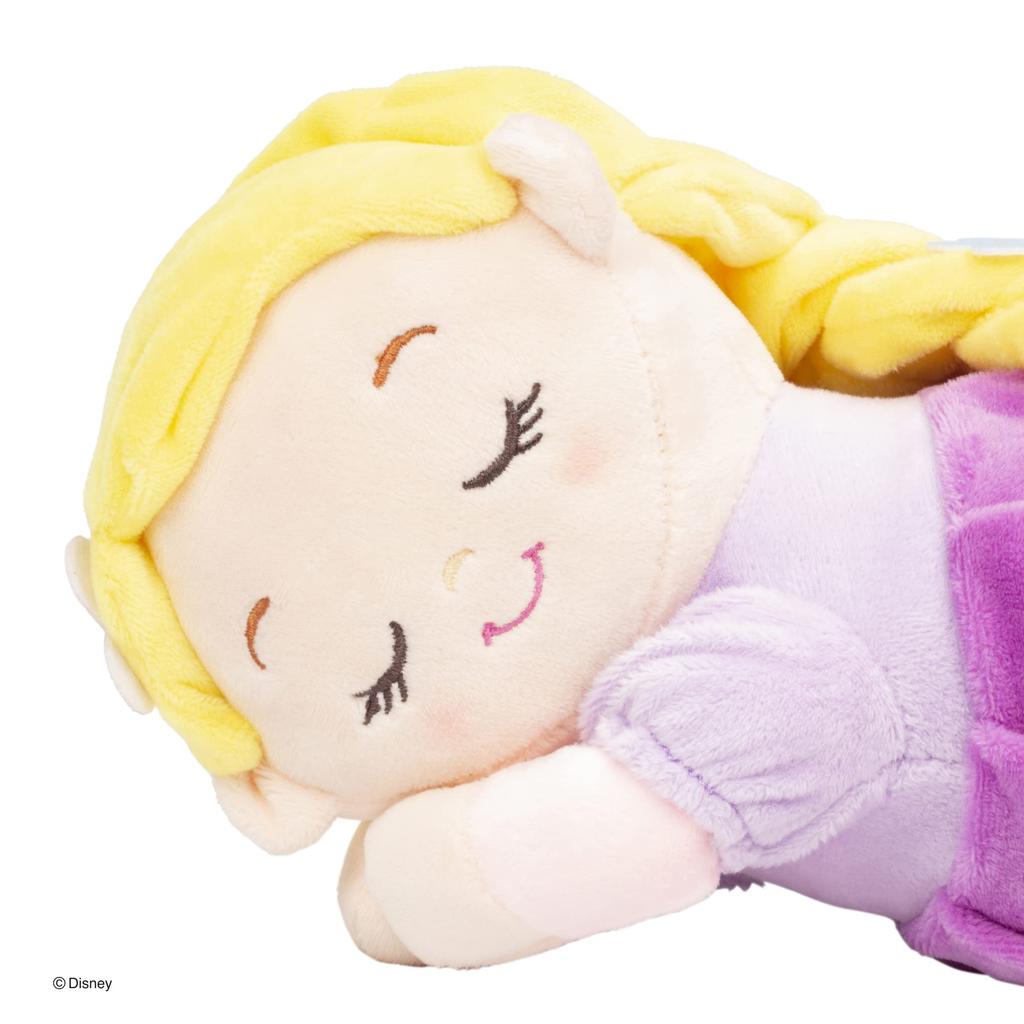 MORIPiLO Morishita Disney Rapunzel tělový polštář 30cm plyšová hračka polštář s postavičkou zboží mini spací polštář Disney princezna fialová 4620456 cca.