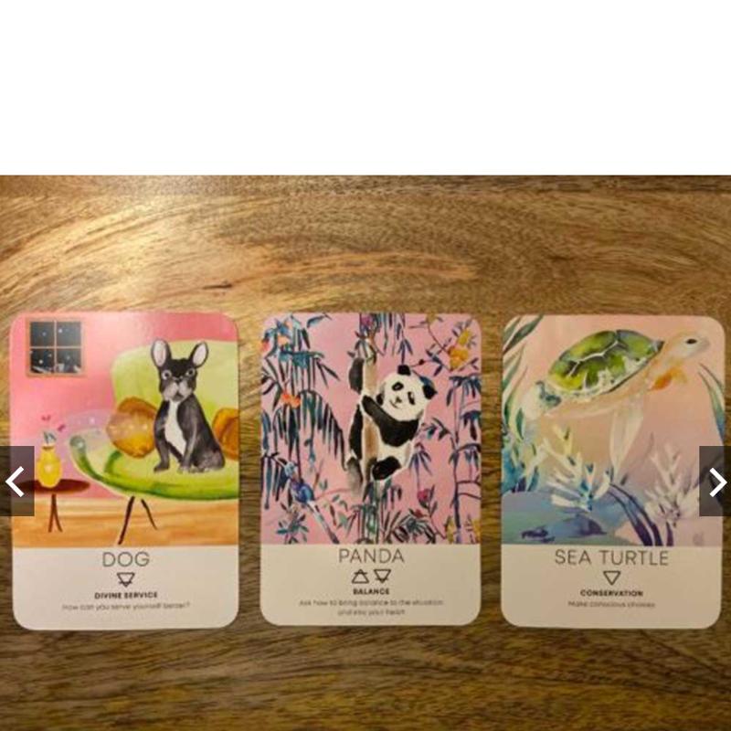 Spirit Animal Wisdom Oracle Cards Leisure Party Table Game Fortune-telling Prophecy Tarot Deck