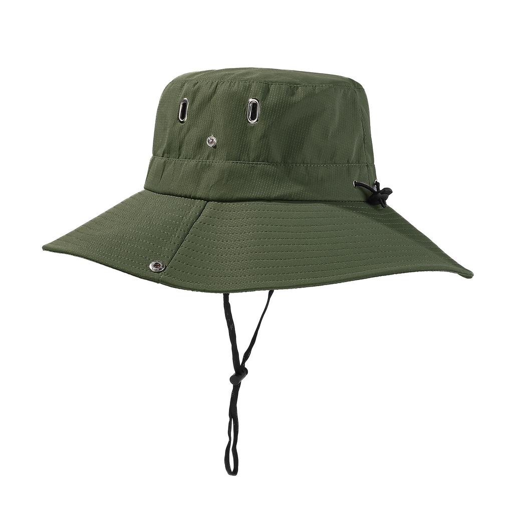 Waterproof Outdoor Sun Hat Men's Summer Sunscreen Fisherman Hat Women Mountaineering Hat
