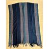 Used Handwoven Indigo-dyed Ethnic Costume Stole