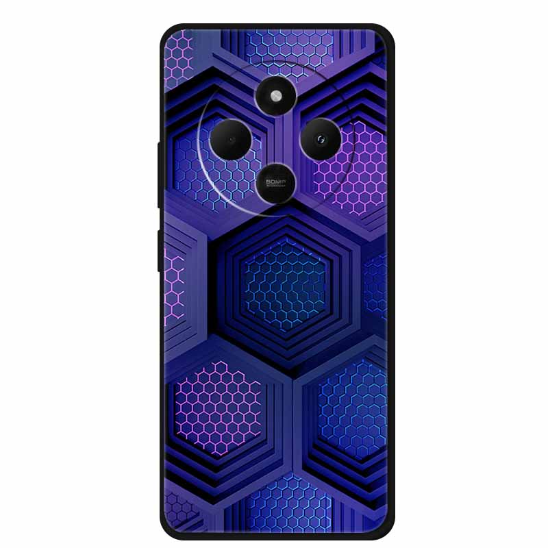 For Xiaomi Poco C75 Case Poco C75 4G Cover Funda Lovely TPU Shockproof Painted Silicone Phone Back Cover For Xiaomi Poco C75 Bag