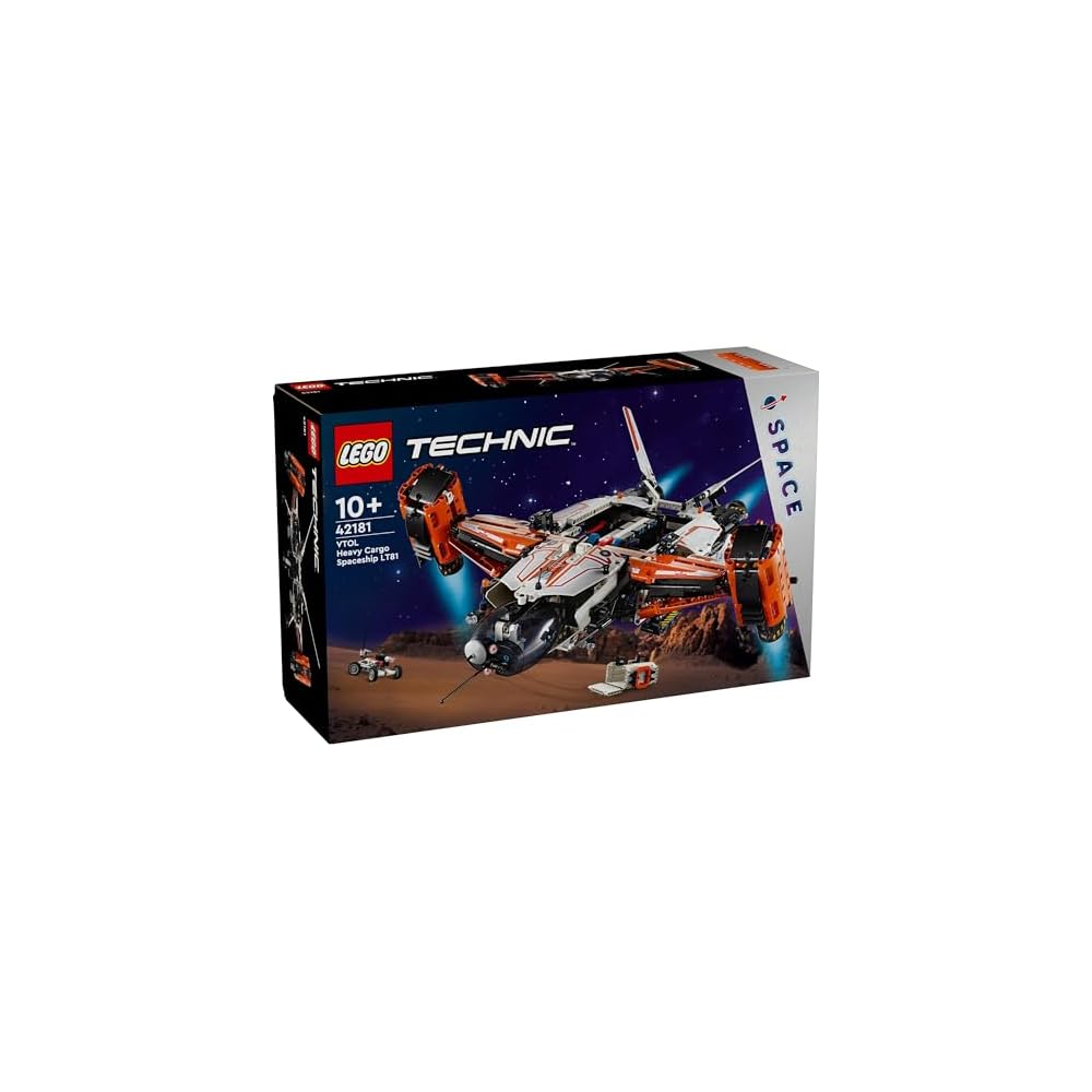 LEGO Technic VTOL Large Cargo Spaceship Model 42181 Building Blocks Toy for Kids Ages 10-12