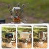 Camping Wild Gas Burners Portables Reactor Cooking Burners Regulable Control Valves for Outdoor Needs