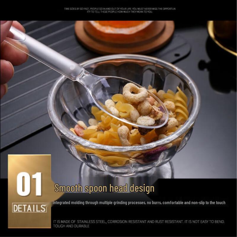 Jiexing Disposable Plastic Fork Spoon Set