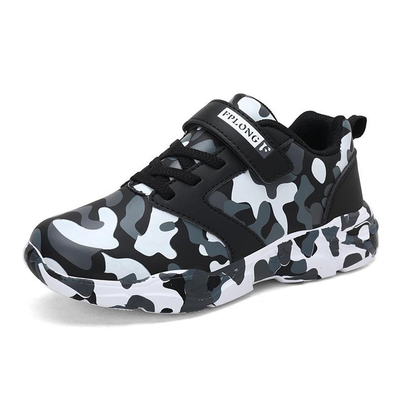 Summer Children Camouflage Sneakers Kids Sports Tennis Shoes Breathable Mesh Boys Girls Running Shoes Outdoor Casual Shoes