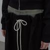 LCDC™ Pleats Detail Bermuda Shorts (Black)