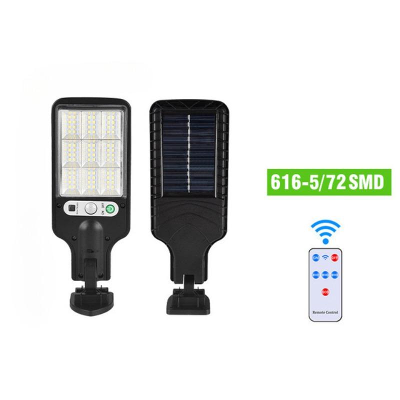 Solar Outdoor Led Courtyard Wall Lamp With 3 Mode Waterproof Motion Sensor Security Lighting Street Lights for Garden Patio Path