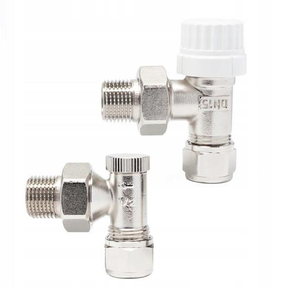 Zestaw termostatyczny kątowy 1/2” PEX