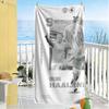 Match Day Celebration Beach Towel Soft Durable Quick-Dry Comfortable Lightweight Perfect for Traveling Yoga Camping and Swimming