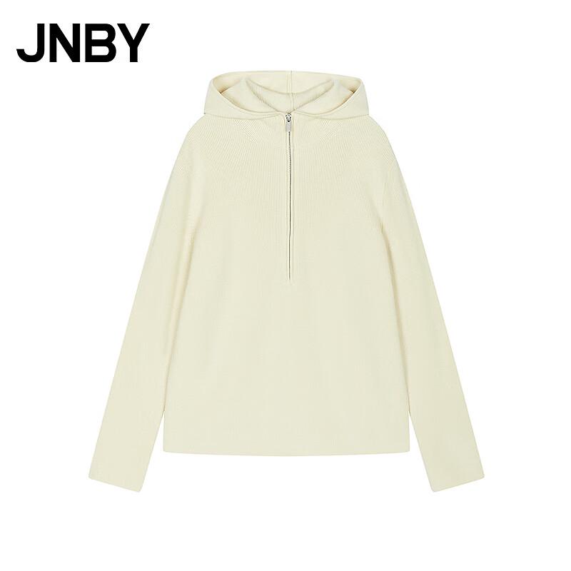 JNBY 2025 Fall Hooded Wool Knit Sweater