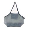 Ins Wind Transparent Mesh Shopping Bag Fashion Light And Versatile Large-capacity Portable Shopping Bag Beach Mesh Bag