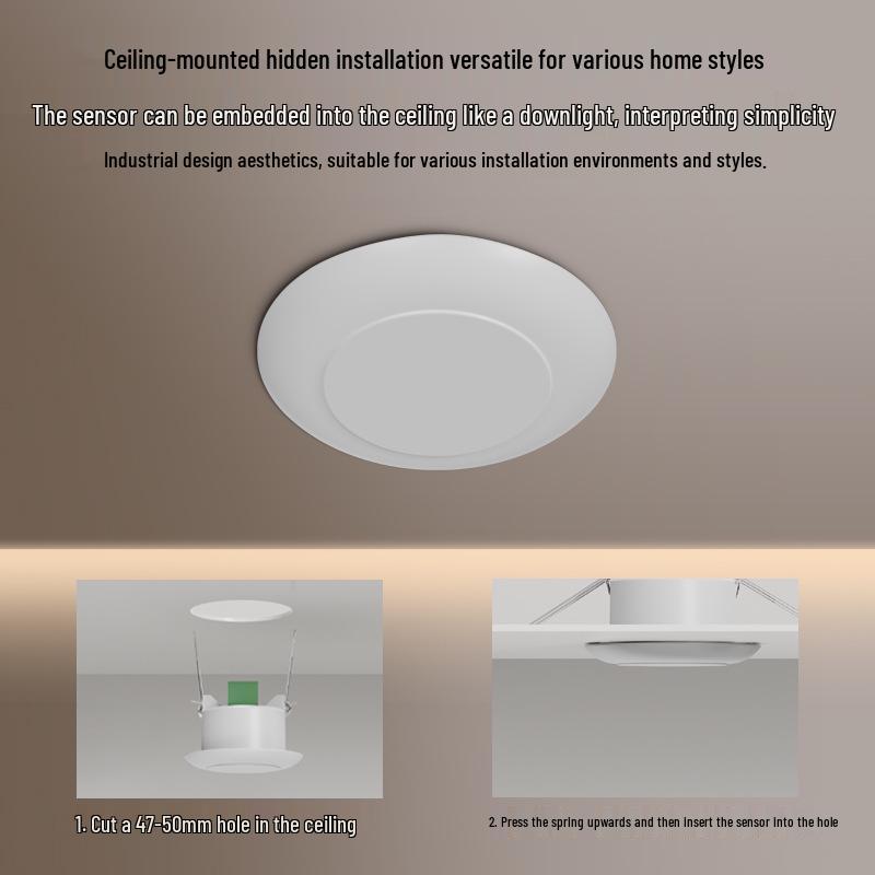 Mi Home App-Enabled Human Presence Sensor: Smart Home Detection & Linkage Switch