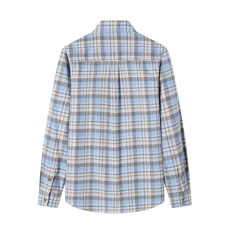 Navigare Women's Cotton Plaid Long-Sleeve Shirt