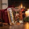 Funkelnder Weihnachtsbaumschmuck Bargeldgeschenk-Schmuck Klarer Acryl-Geldhalter für Bargeld Kreativ