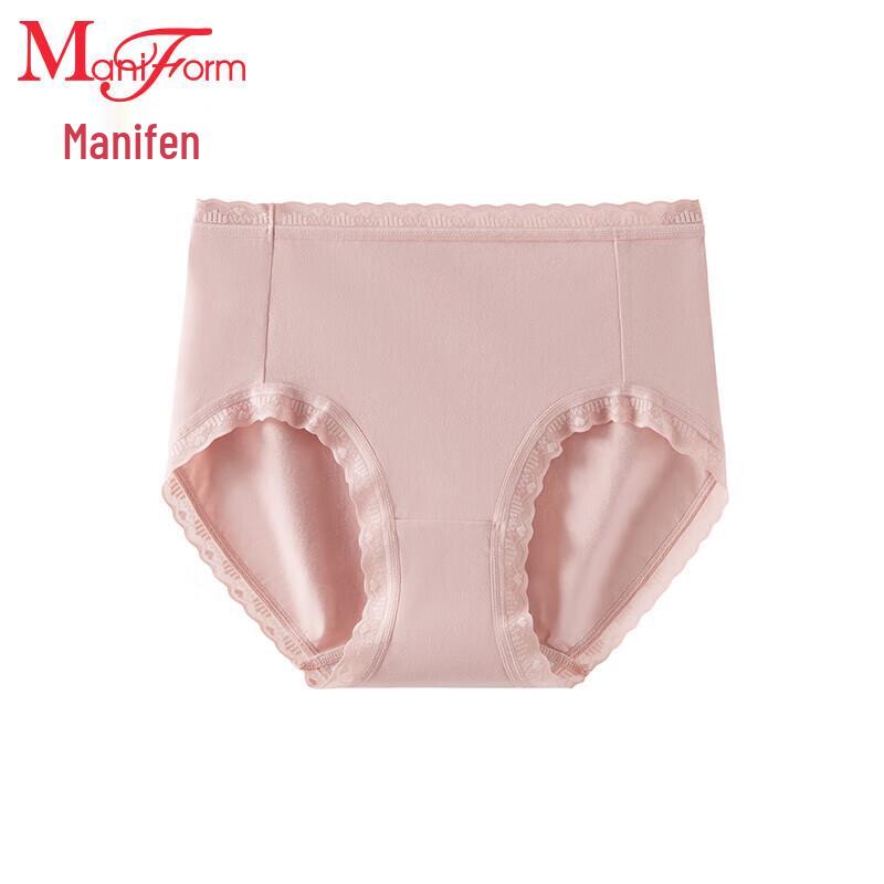 

Maniform Women s High-Waist Cotton Antibacterial Briefs M