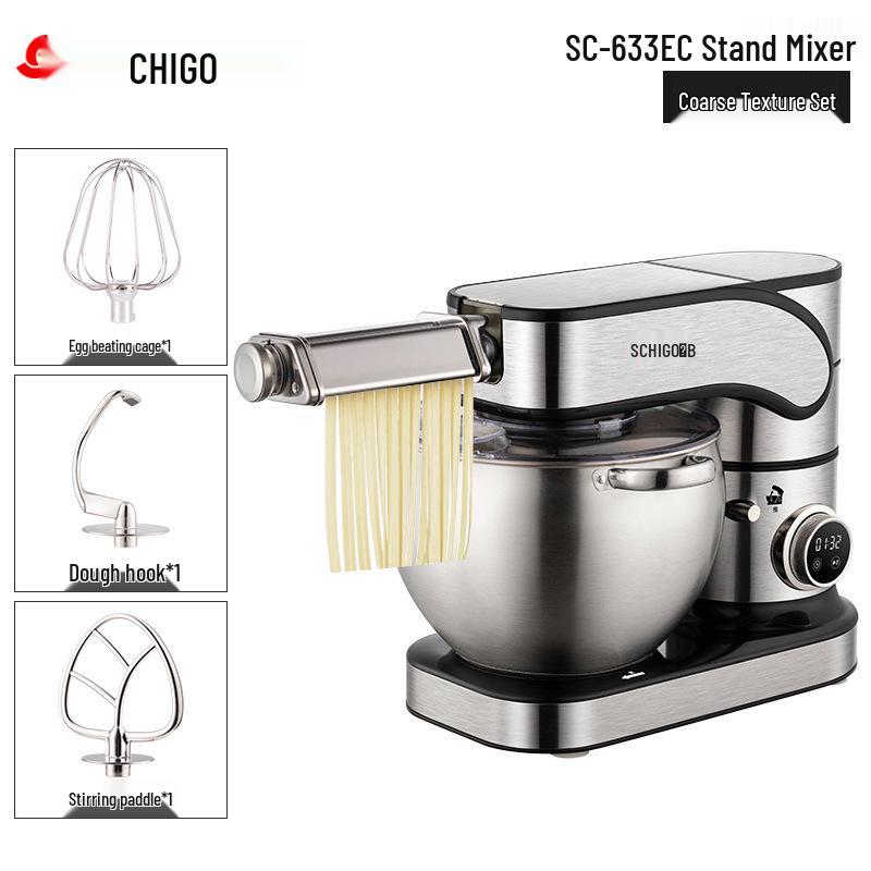 10L Multifunctional Chef Machine: Dough Mixer, Stand Mixer & Egg Beater for Home & Commercial Use