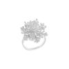 Adjustable Rotating Snowflake Ring for Women: Fashionable Influencer-Inspired Index Finger Ring