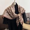 Spring and Autumn New Fashion 91 Square Scarf Women's Silk Scarf Foreign Style Shawl Neck Protection External Decorative Scarf Scarf