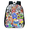Cartoon Preschool Bookbag Waterproof Backpack Alphabet Lore Print School Bags Kindergarten Backpacks for Boys Girls Kids Bag