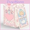 Mazzo di Carte dei Tarocchi Rosa con 78 Carte per la Divinazione e Regalo per Principianti