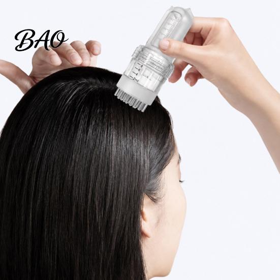Hair Growth Oil Dispenser Applicator for Men Women, 8ML Essence Tool, Massage Brush Precise & Even Application, Scalp Comb Treatment