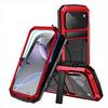 Heavy Duty Metal Armor Full Body Case for 17/16/15/14/13/12/11 Pro Max/17e/16e Aluminum Shockproof Waterproof Glass Case