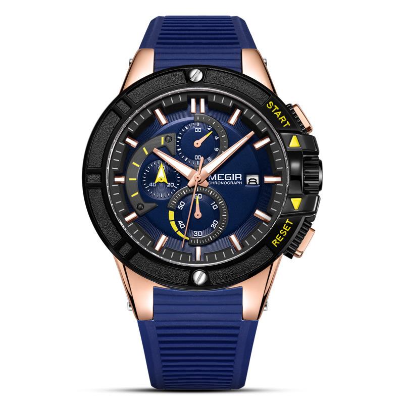Men S Watch, Fashion Sports Multifunction Chronograph Quartz Watch Men S 2095