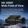 NV075 Monocular Night Vision Scope Device Infrared 1080P HD Cross Adjustable 940nm Digital Hunting Telescope Photo Video Record