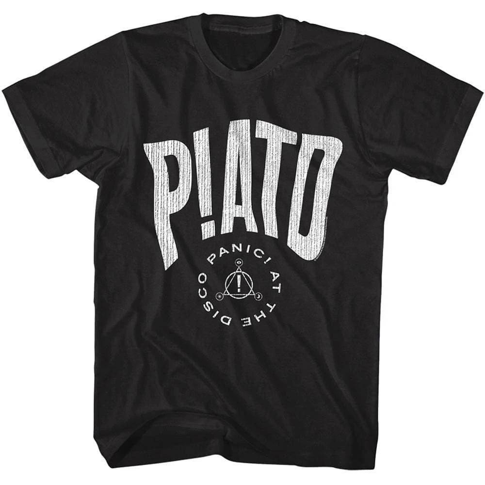 Panic At the Disco Warped Wavy Logo Men s T Shirt XXXXL
