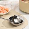 Stove Spoon Holder Stainless Steel Self Standing Utensils Frame Household Ladle Holder For Spoon Spatula Kitchen Counter Stove