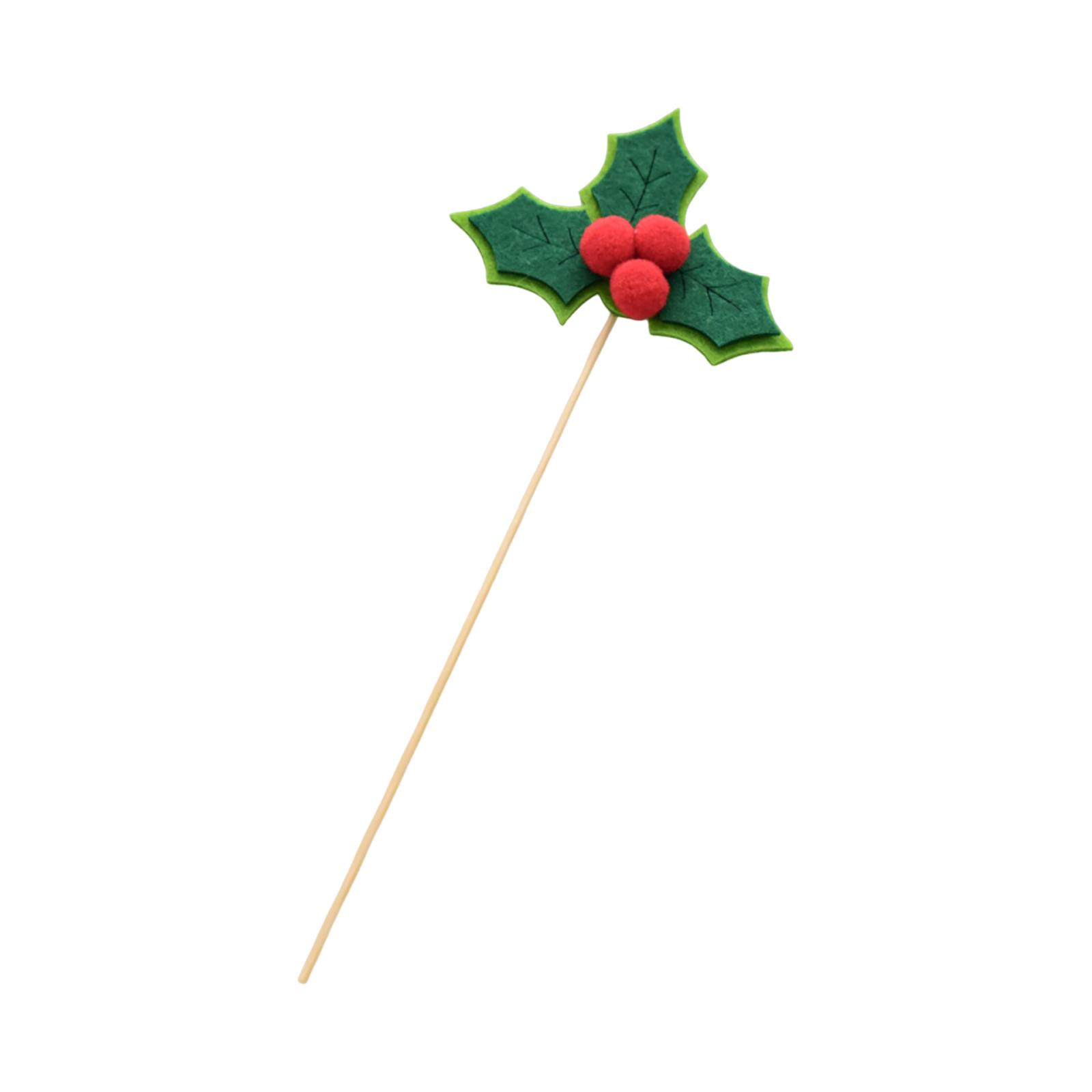 

Christmas Decorations, Christmas Bows, Christmas Sticks, Christmas Trees, Christmas Red Fruit Leaf Decorations One Size