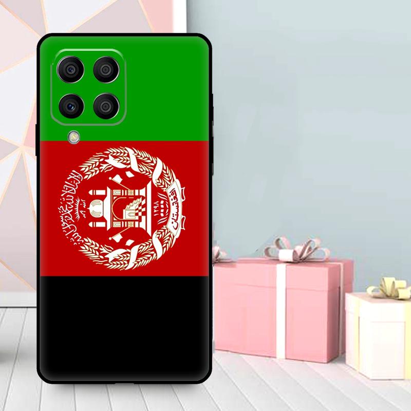 Flag of Afghanistan Case For Samsung Galaxy M16 M31 M21 M13 M33 M53 M15 M35 M55 M36 M56 M12 M32 M52 M14 M34 M54