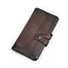 New Women's Long Wallet, European and American Fashion Phone Bag, Genuine Leather Multi Slot Handbag, Zero Wallet