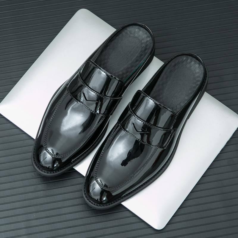 Fashion Social Leather Shoes Men Yuppie Slip On Loafers Male Summer Casua Leather Shoes For Men