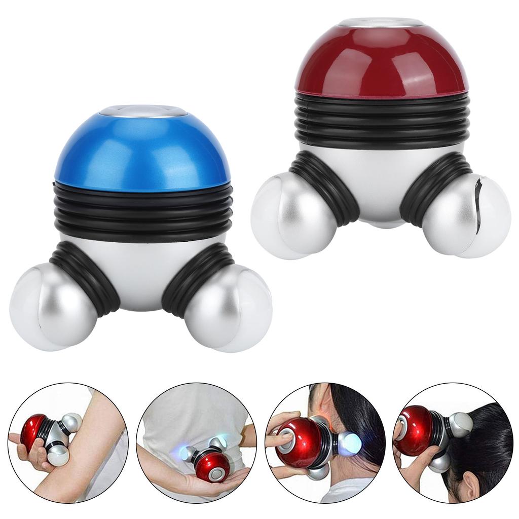  Portable Hand Held Body Vibrating Massager with LED Light for  Neck Legs Pain Release